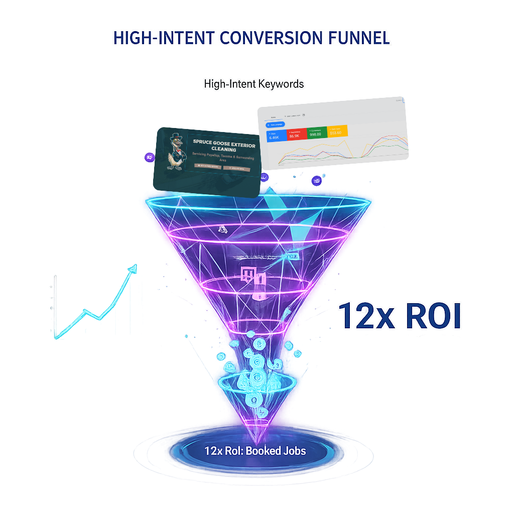 high intent conversion funnel